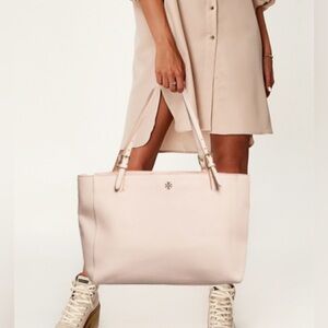 Tory Burch Large Leather Tote